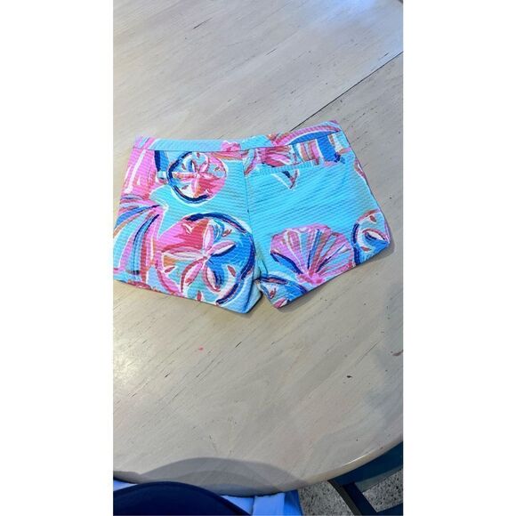 LILLY PULITZER ADIE SHORTS MINTY FRESH ON THE ROCKS WOMENS SIZE 00 - Picture 7 of 10